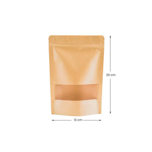 stand up kesa sa prozorom i zip zatvaračem