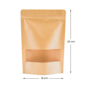 zip kesa sa prozirnim delom za prikaz sadržaja