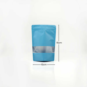 stand up plava kesa sa zip zatvaračem