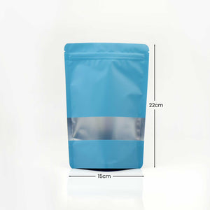 plava kesa sa prozorom za pakovanje proizvoda