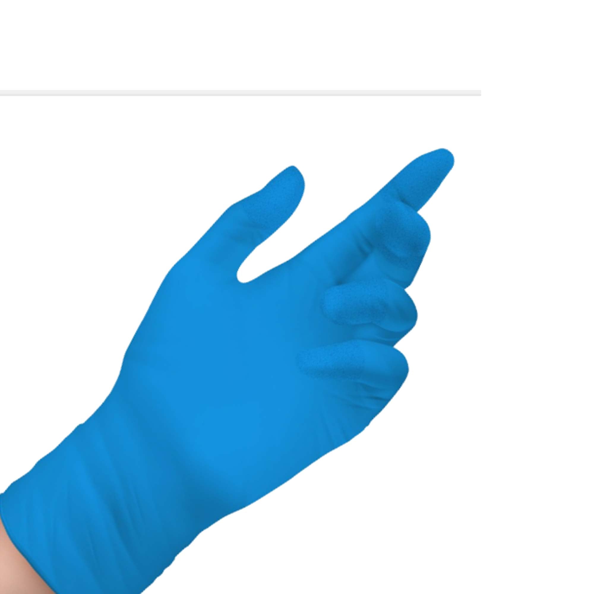 Plava nitrilna rukavica Protecto - 100 kom/pak