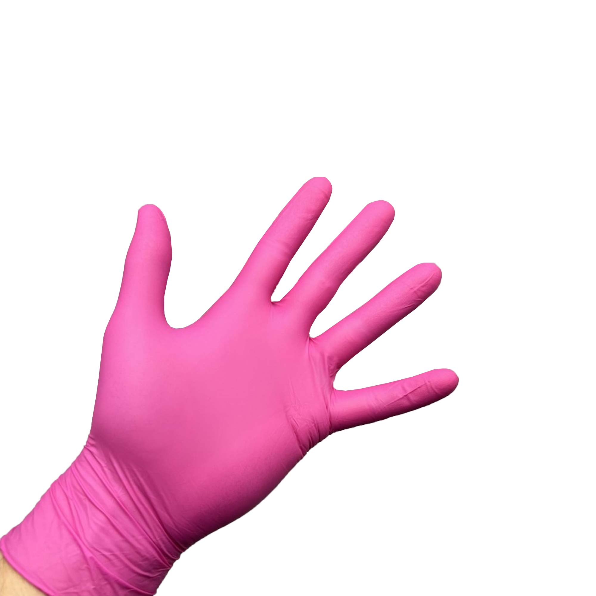 roze rukavice za kozmeticare