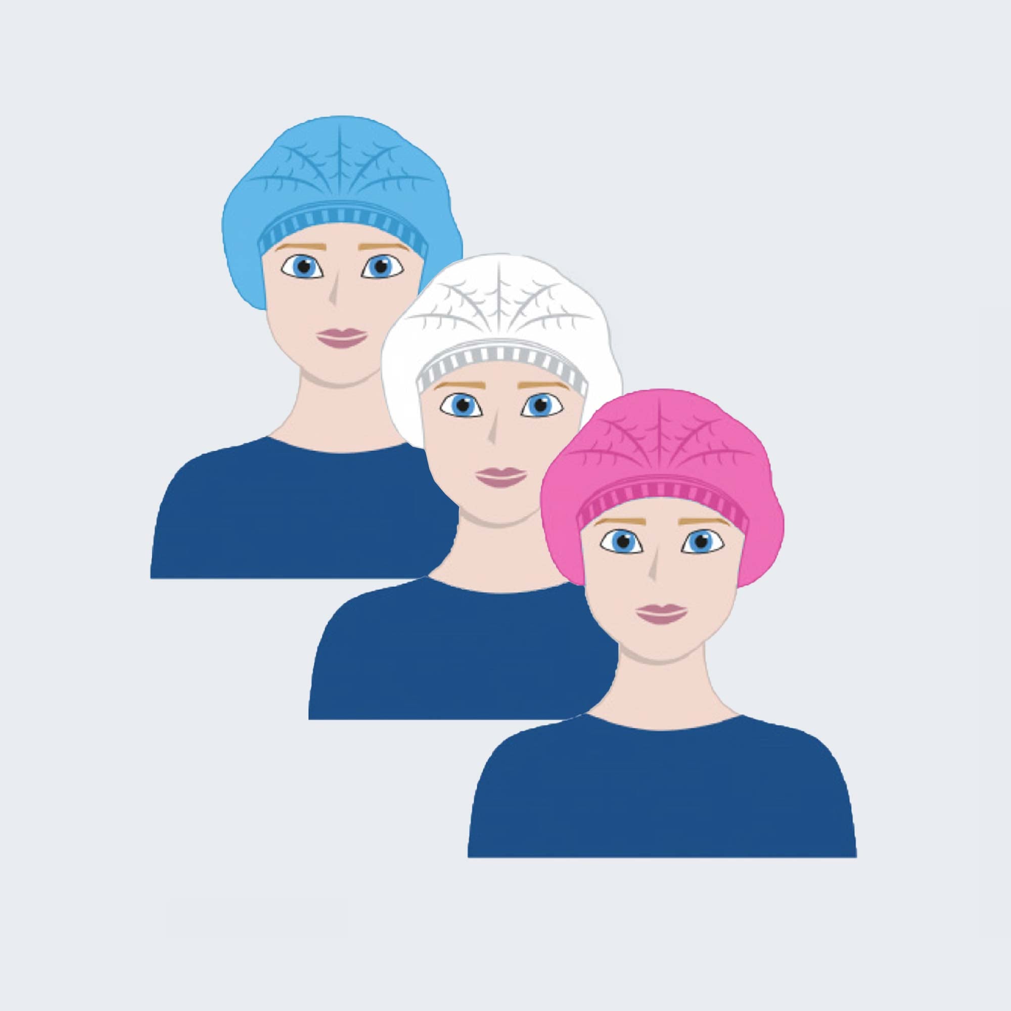 Kapa jednokratna Clip Cap - 100kom/pak