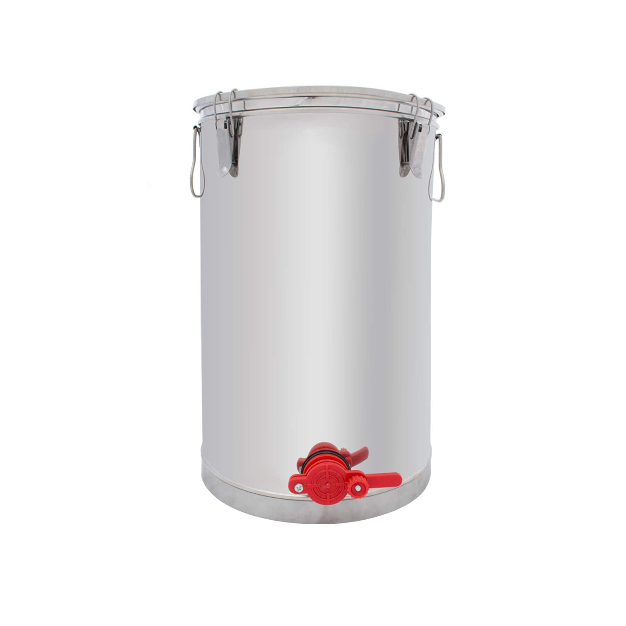 54040 - Kanta sa slavinom i poklopcem sa bravljenjem, 40L, Cr (inox)