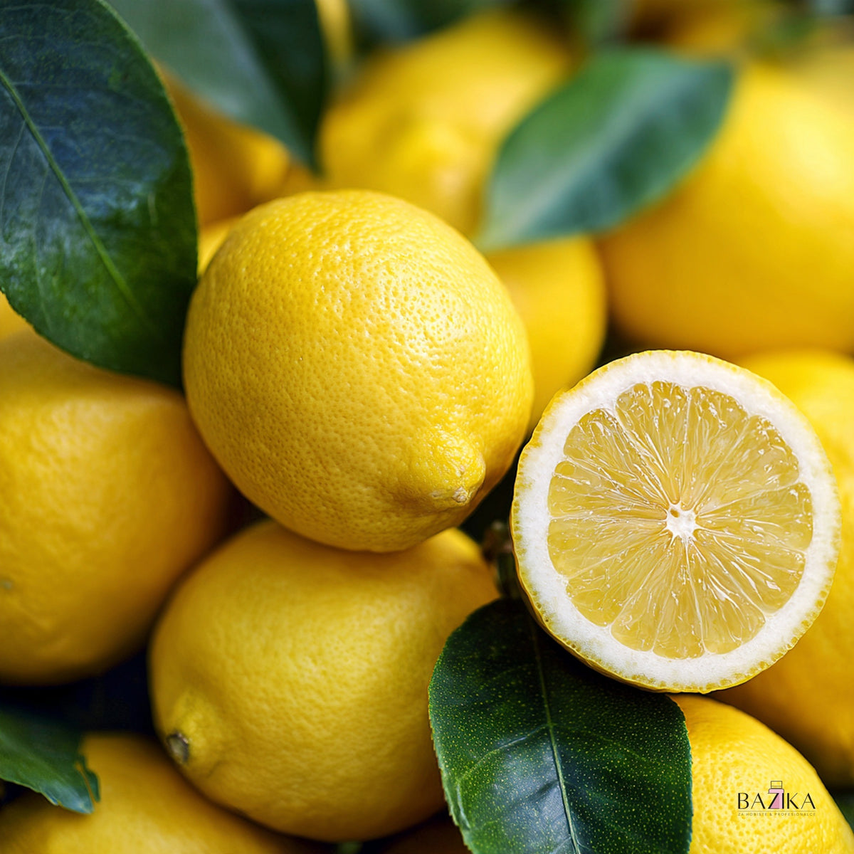 Eterično ulje limuna (Lemon Oil), hladno ceđeno (INCI: Citrus Limon Peel Oil) – kozmetička sirovina, Bazika.rs