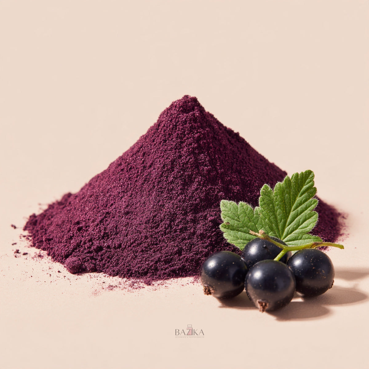 Liofilizovana crna ribizla u prahu – Ribes Nigrum (Black Currant) Fruit Powder, sirovina za kozmetiku | Bazika