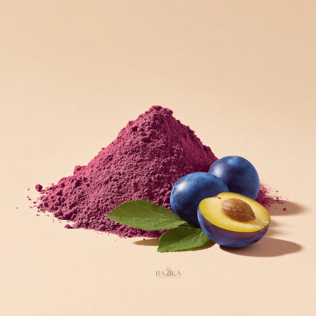Liofilizovana šljiva u prahu – Prunus Domestica (Plum) Fruit Powder, sirovina za kozmetiku | Bazika