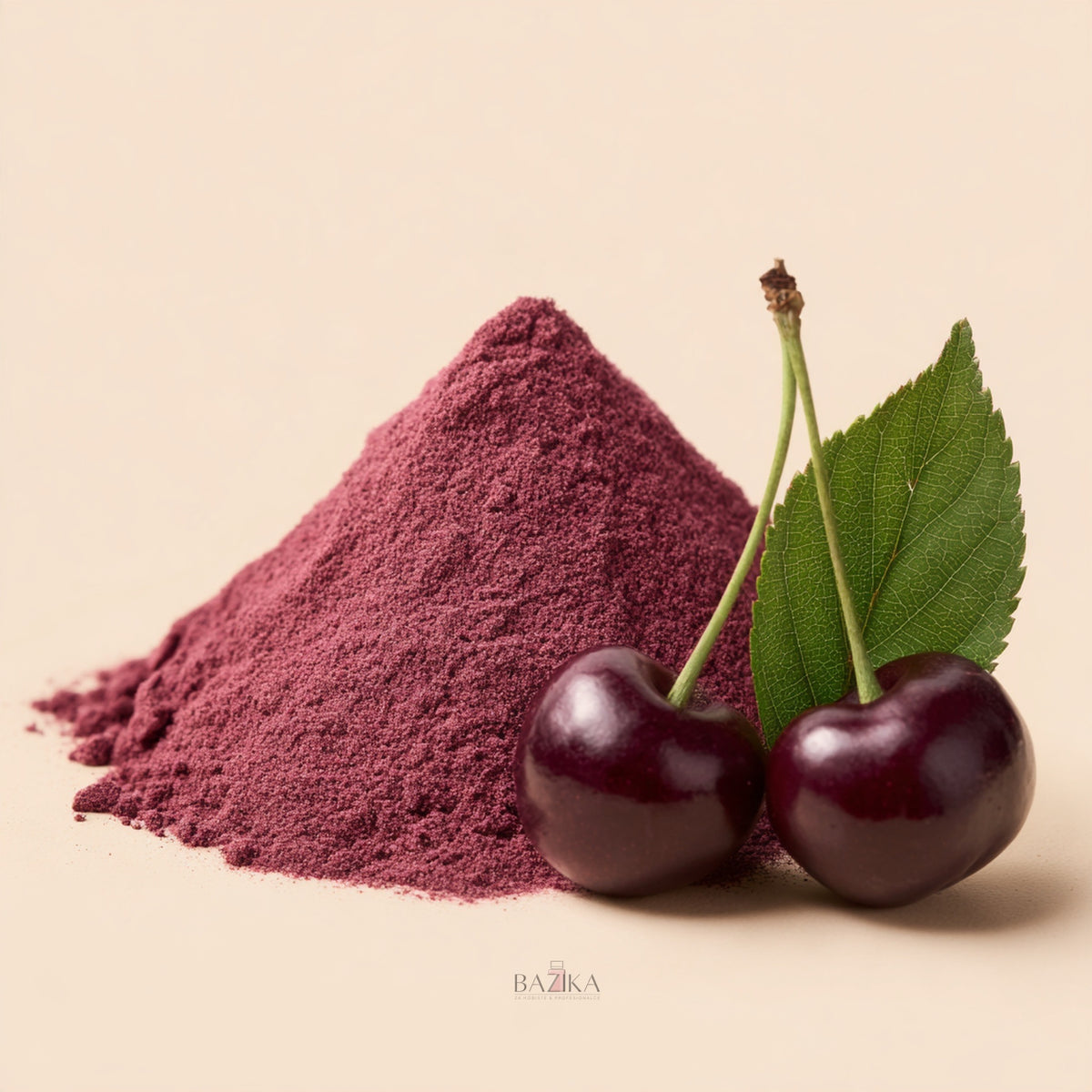 Liofilizovana višnja u prahu – Prunus Cerasus (Bitter Cherry) Fruit, sirovina za kozmetiku | Bazika