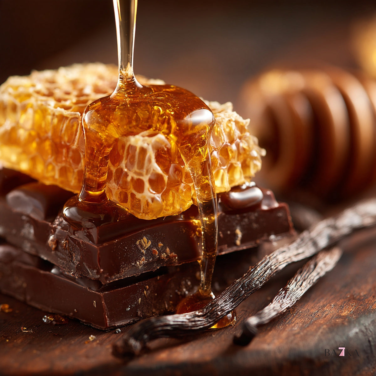 Mirisno ulje Honey Chocolat (Honey Chocolat Fragrance Oil) (INCI: Parfum) – kozmetička sirovina, Bazika.rs