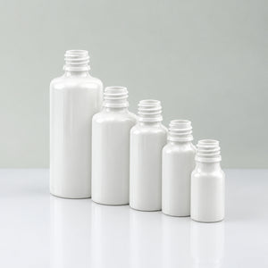 Bela PET bočica 10, 20, 30, 50 i 100 ml, grlo 18 mm, bez poklopca - 413100, 413200, 413300, 413400, 413500 | Bazika