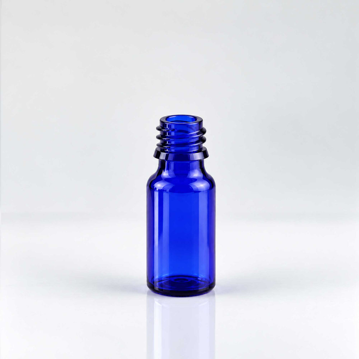 Plava PET bočica 10 ml, grlo 18 mm, bez poklopca - 413100 | Bazika