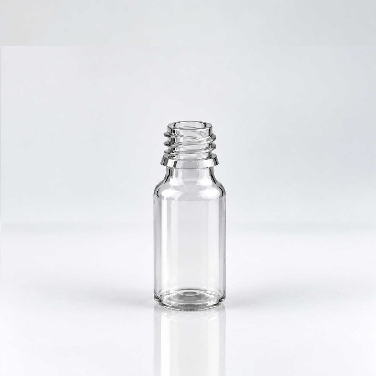 Transparentna PET bočica 10 ml, grlo 18 mm, bez poklopca - 413100 | Bazika