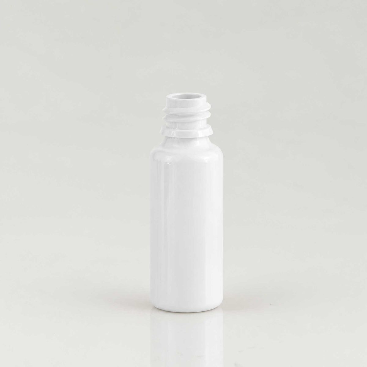 Bela PET bočica 30 ml, grlo 18 mm, bez poklopca - 413300 | Bazika