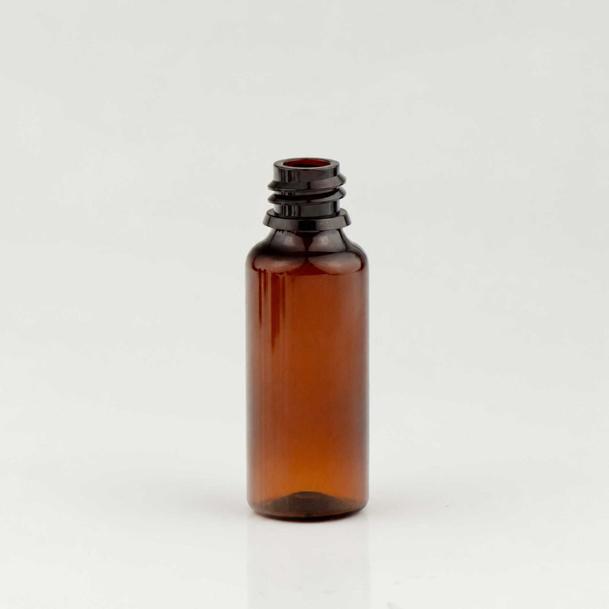 Braon PET bočica 30 ml, grlo 18 mm, bez poklopca - 413300 | Bazika