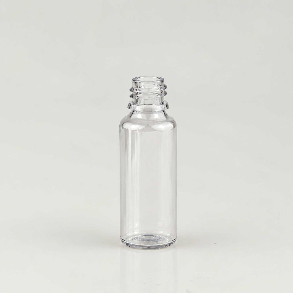 Transparentna PET bočica 30 ml, grlo 18 mm, bez poklopca - 413300 | Bazika