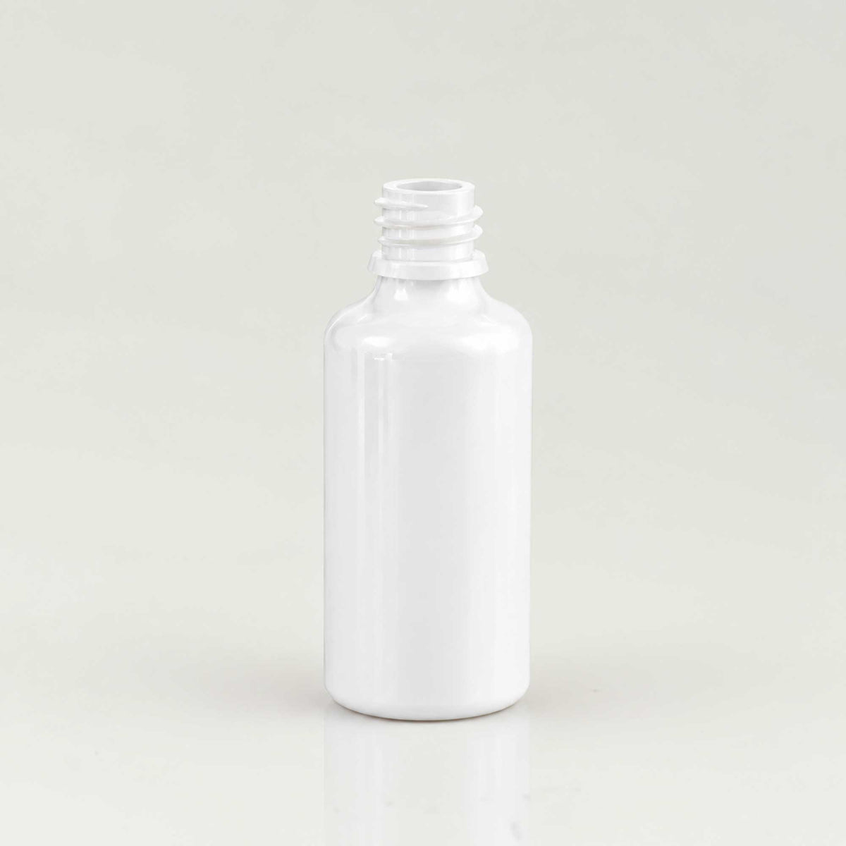 Bela PET bočica 50 ml, grlo 18 mm, bez poklopca - 413400 | Bazika