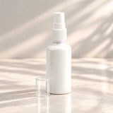 Bela PET bočica 50 ml sa belom gel-serum pumpicom, grlo 18 mm - 413400 - 425100 | Bazika