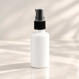 Bela PET bočica 50 ml sa crnom gel-serum pumpicom, grlo 18 mm - 413400 - 425110 | Bazika