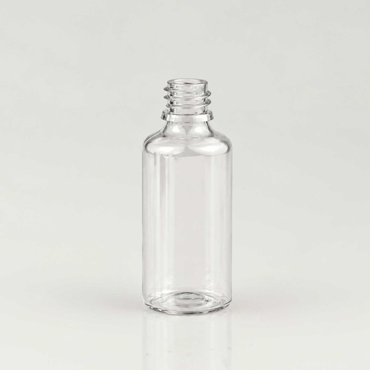 Transparentna PET bočica 50 ml, grlo 18 mm, bez poklopca - 413400 | Bazika