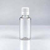 Transparentna PET bočica sa belom kapaljkom, grlo 18 mm - 413100, 413200, 413300, 413400, 413500 - 422100, 422150 | Bazika