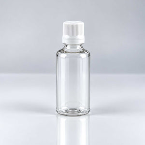 Transparentna PET bočica sa belom kapaljkom, grlo 18 mm - 413100, 413200, 413300, 413400, 413500 - 422100, 422150 | Bazika