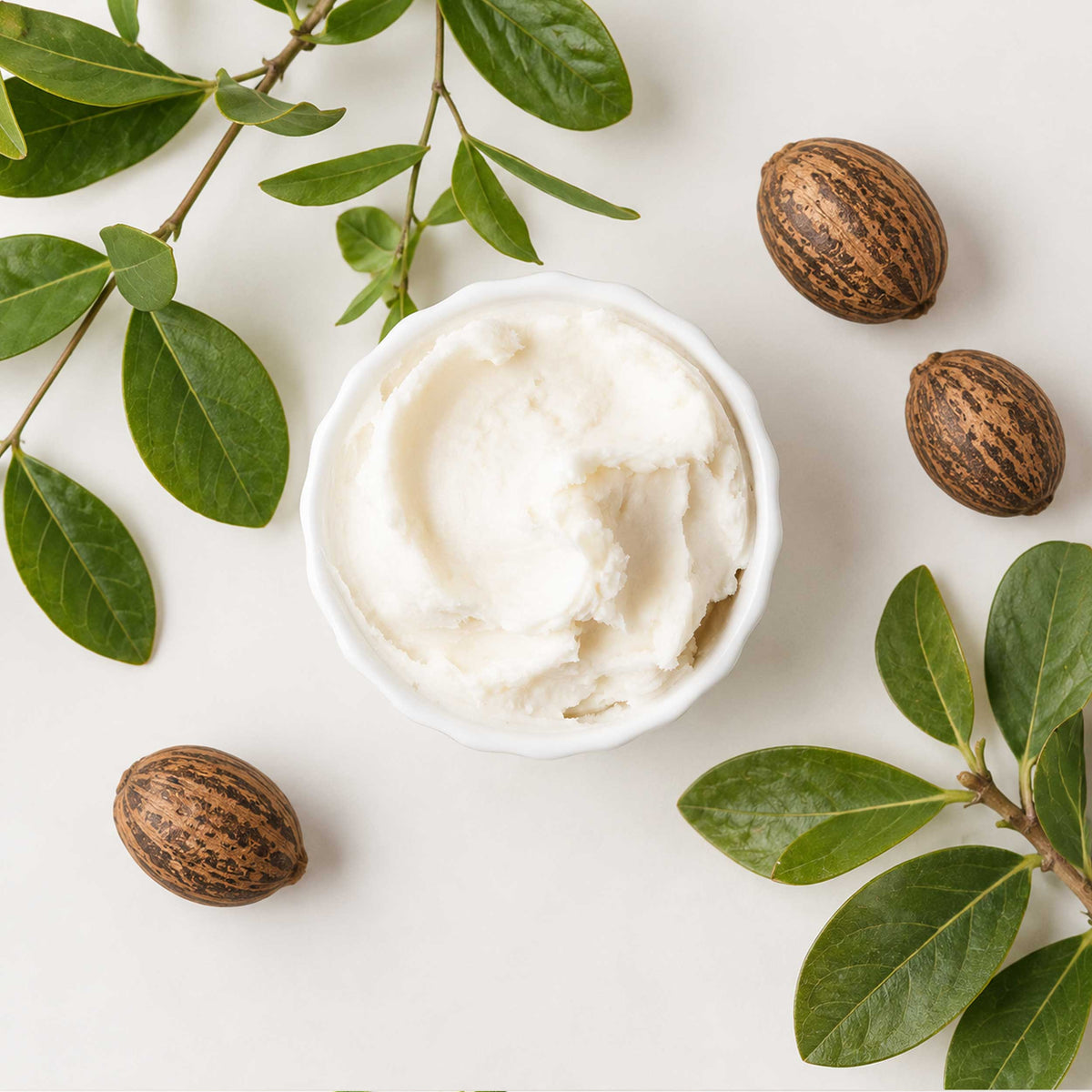 Shea buter (Shea Butter), rafinisan (INCI: Butyrospermum Parkii Butter) – kozmetička sirovina, Bazika.rs