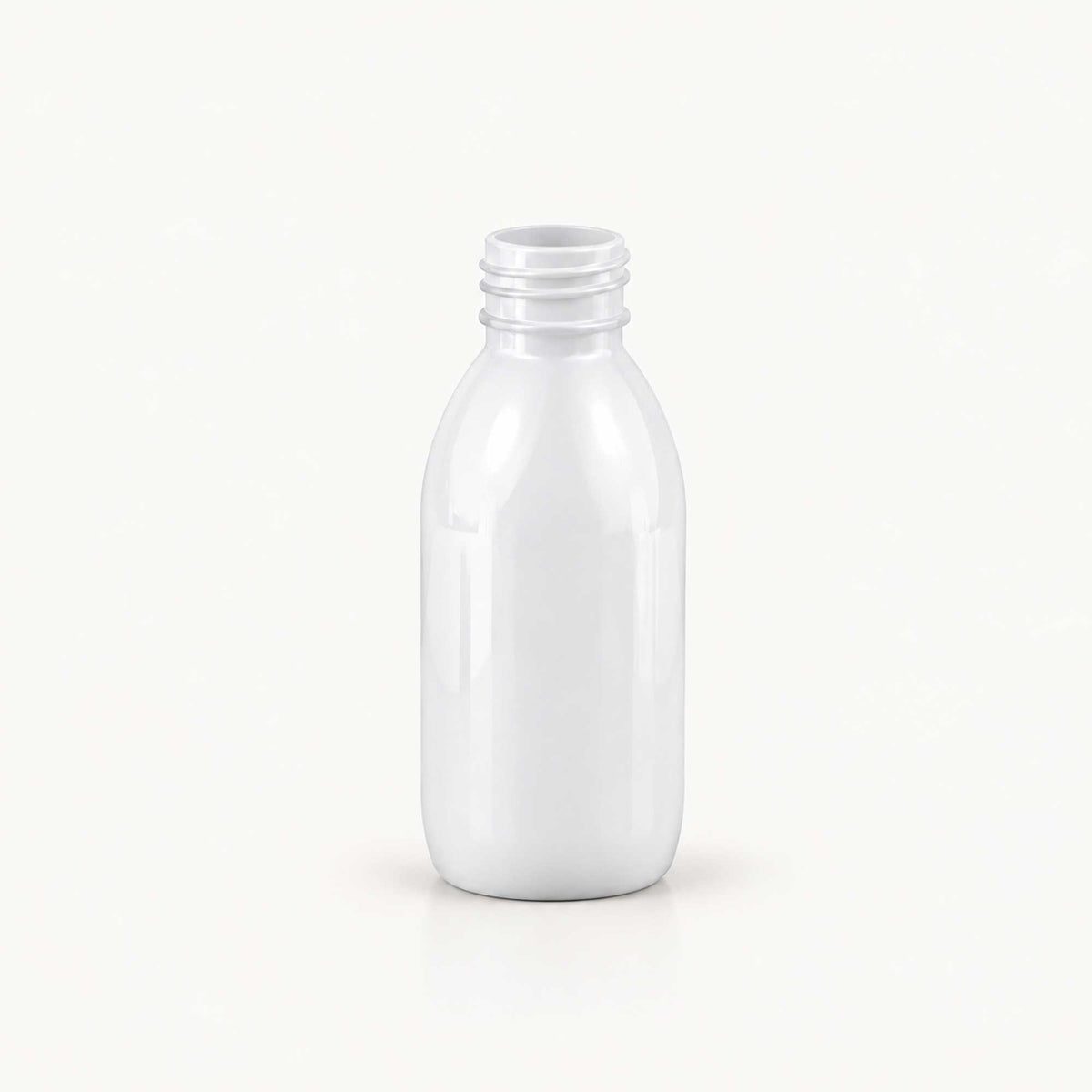 Bela PET boca za sirup 150 ml, grlo 28 mm, bez poklopca - 443100 | Bazika