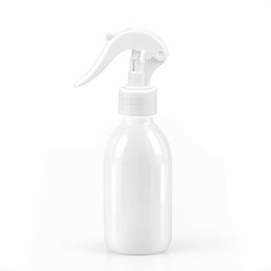 Bela PET boca za sirup sa belim trigger sprej raspršivačem 28/410 - 448450 | Bazika
