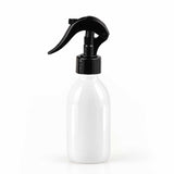 Bela PET boca za sirup sa crnim trigger sprej raspršivačem 28/410 - 448455 | Bazika