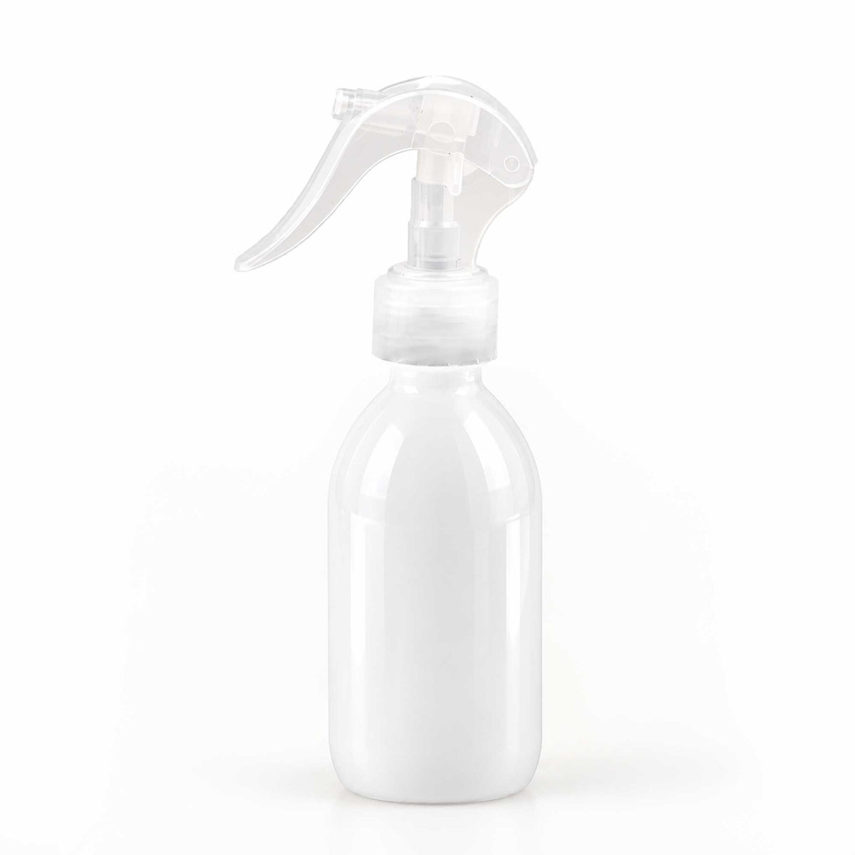 Bela PET boca za sirup sa transparentnim trigger sprej raspršivačem 28/410 - 448460 | Bazika