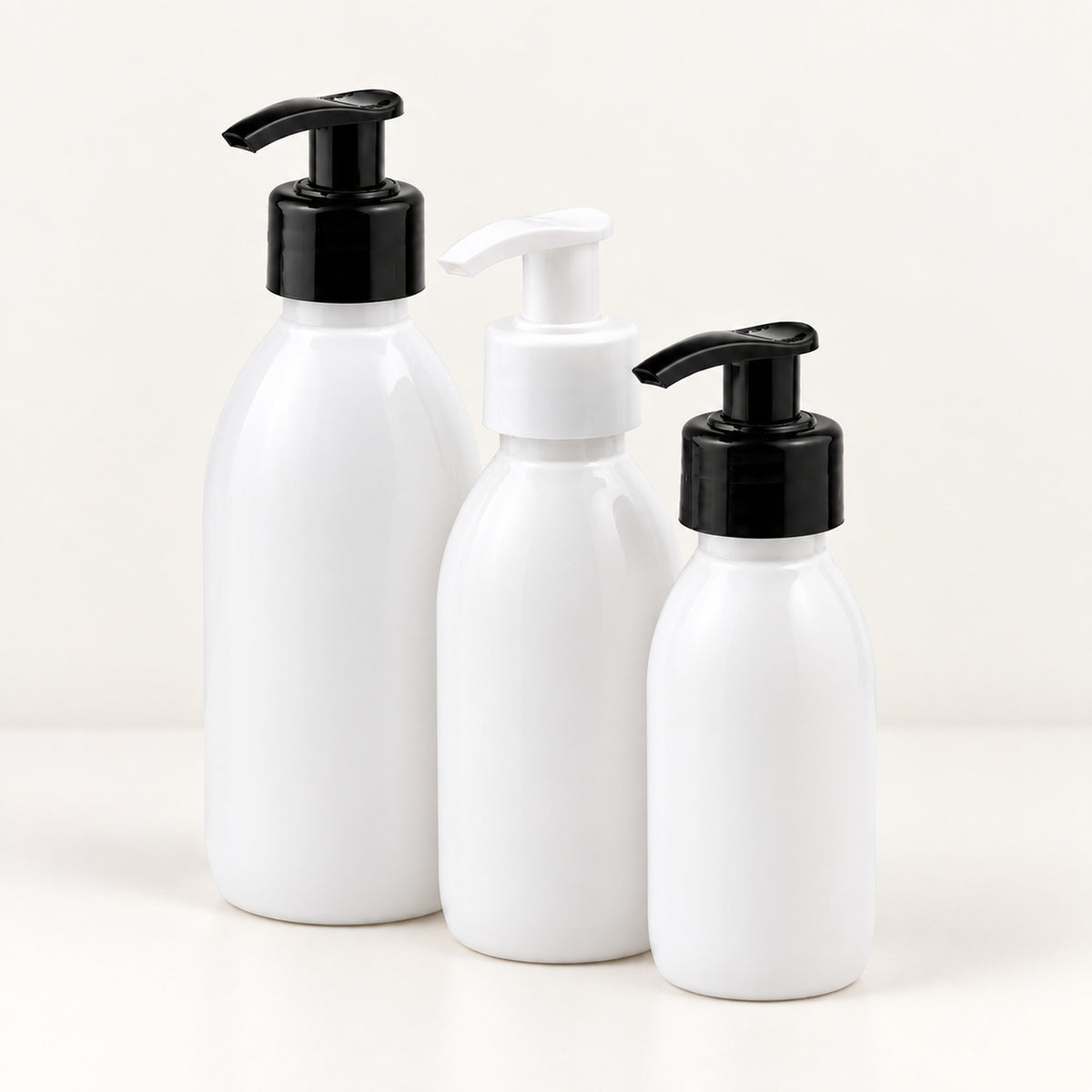 Bele PET boce za sirup 100, 150 i 250 ml sa pumpicom dozatorom - 442300, 443100, 443200, 448500, 448505 | Bazika
