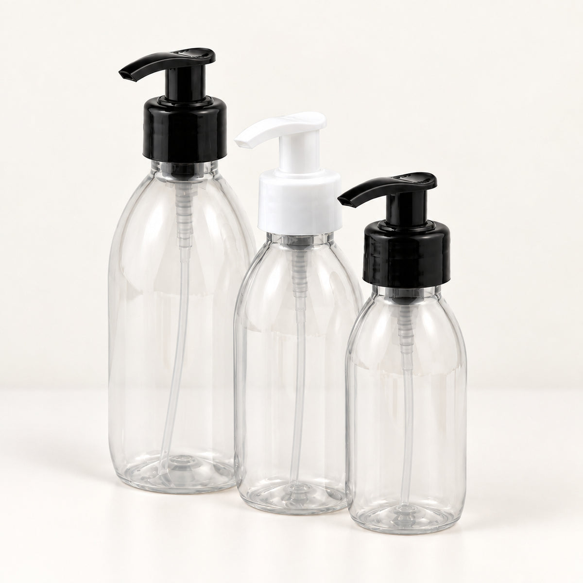 Transparentne PET boce za sirup 100, 150 i 250 ml sa pumpicom dozatorom - 442300, 443100, 443200, 448500, 448505 | Bazika